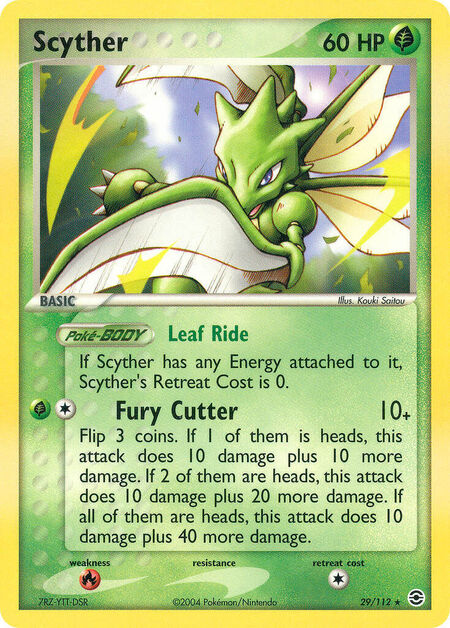 Scyther FireRed & LeafGreen 29