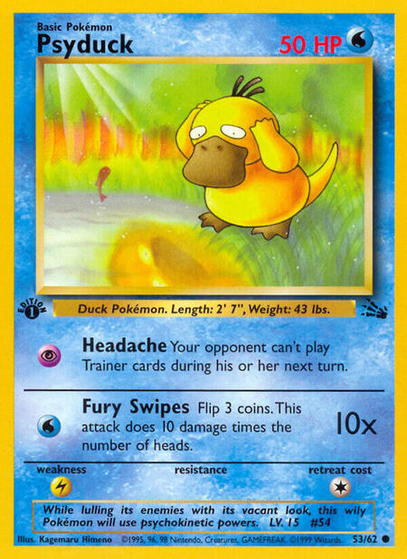 Psyduck Fossil 53