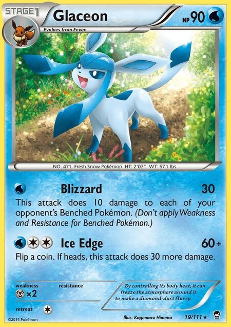 Glaceon Furious Fists 19
