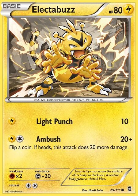 Electabuzz Furious Fists 29