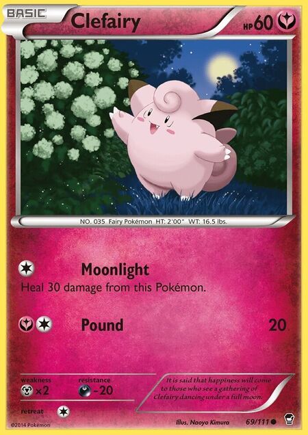 Clefairy Furious Fists 69