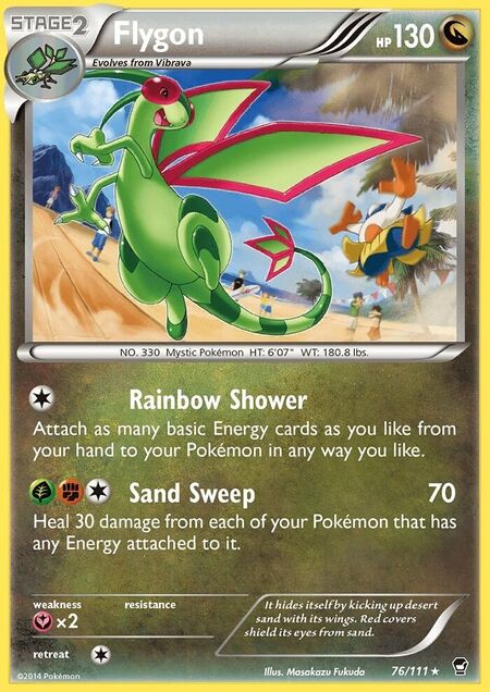 Flygon Furious Fists 76