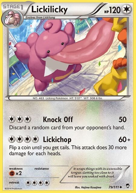 Lickilicky Furious Fists 79