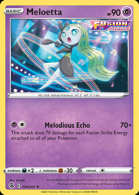 Meloetta FST 124