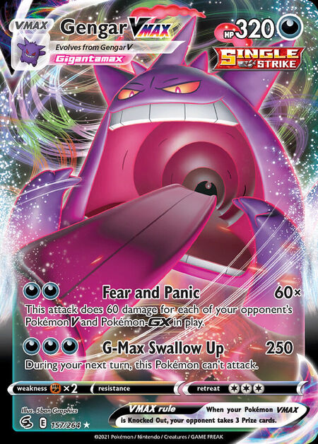 Gengar VMAX FST 157