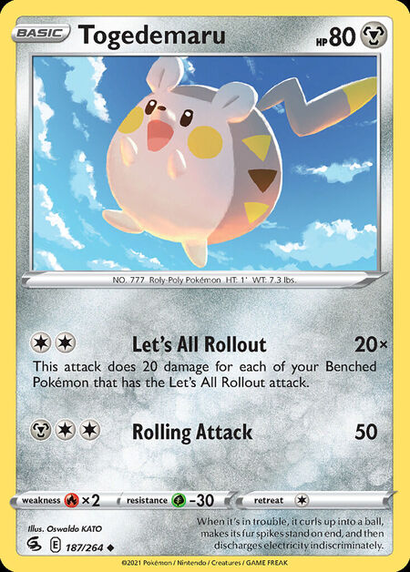 Togedemaru FST 187