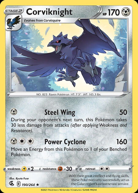 Corviknight FST 190