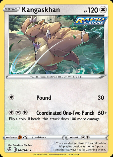Kangaskhan FST 204