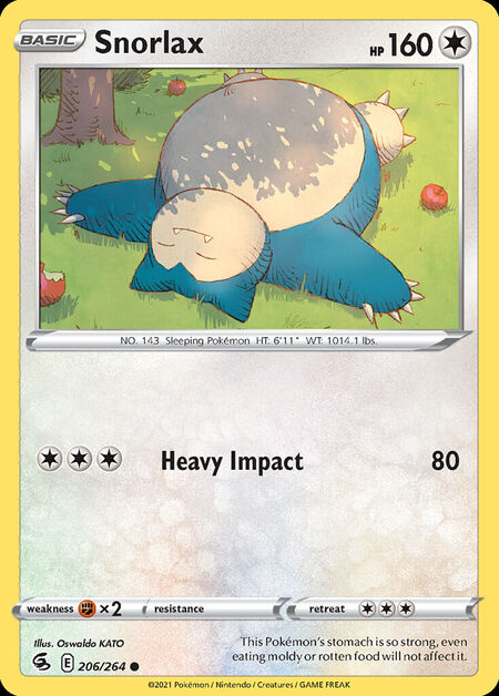 Snorlax FST 206