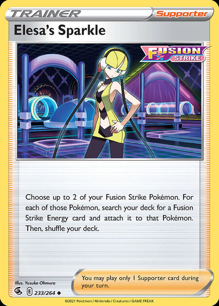 Elesa's Sparkle FST 233