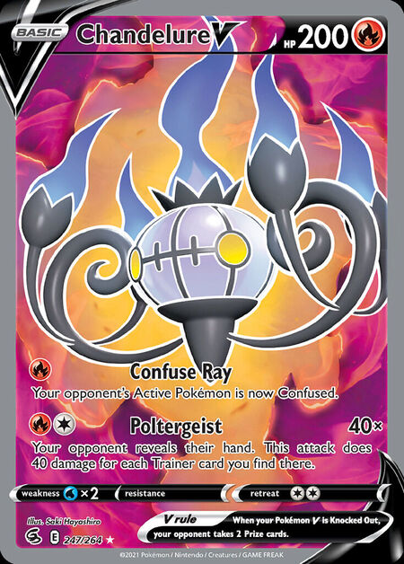 Chandelure V FST 247