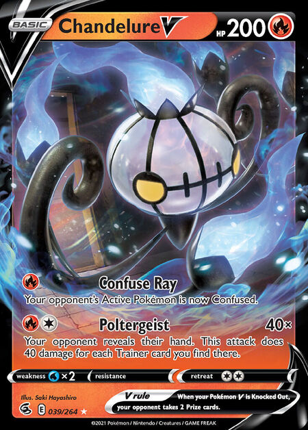 Chandelure V FST 39