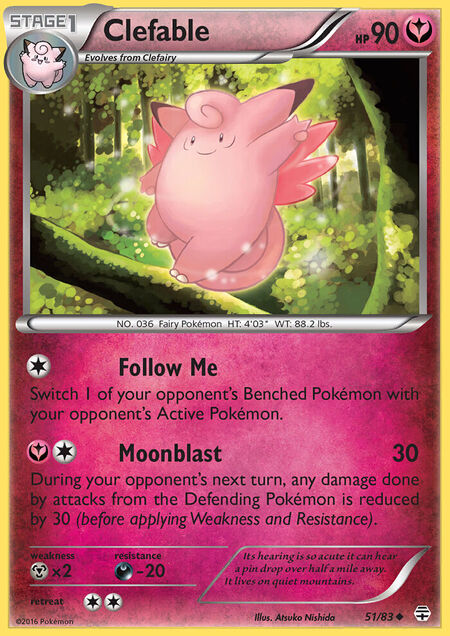 Clefable Generations 51