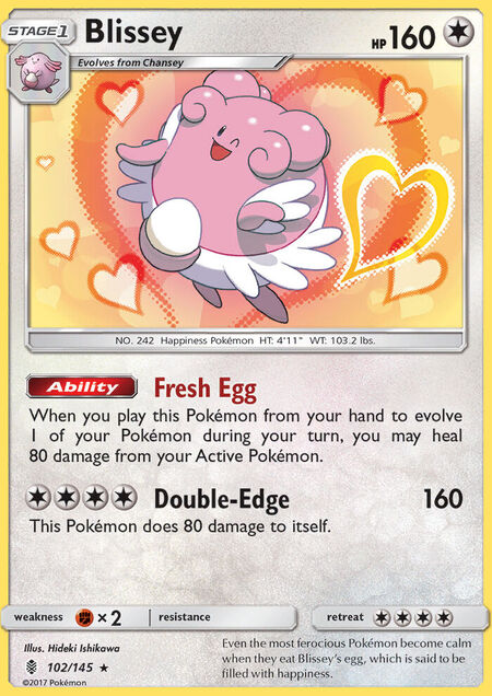 Blissey Guardians Rising 102