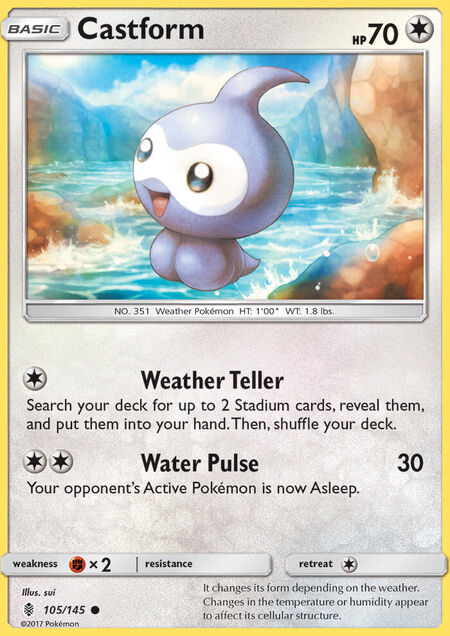 Castform Guardians Rising 105