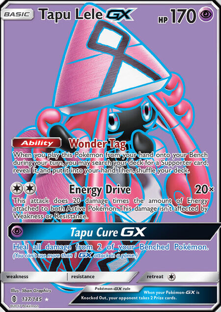 Tapu Lele-GX Guardians Rising 137