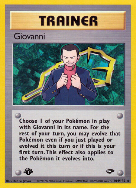 Giovanni Gym Challenge 104