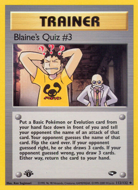 Blaine's Quiz #3 Gym Challenge 112