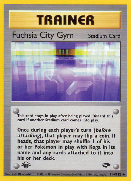 Fuchsia City Gym Gym Challenge 114