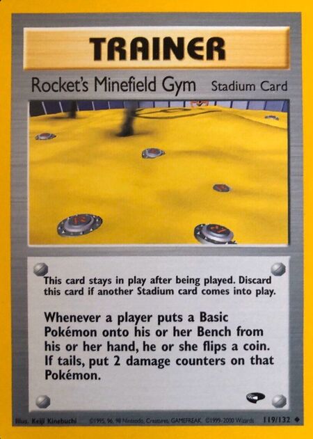 Rocket's Minefield Gym Gym Challenge 119