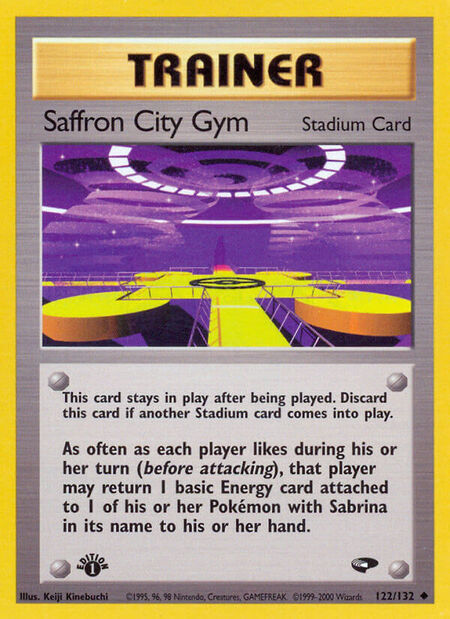 Saffron City Gym Gym Challenge 122