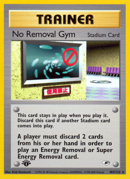 No Removal Gym Gym Heroes 103
