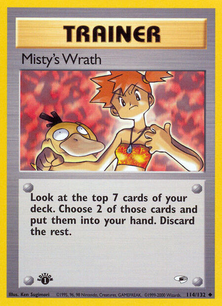 Misty's Wrath Gym Heroes 114