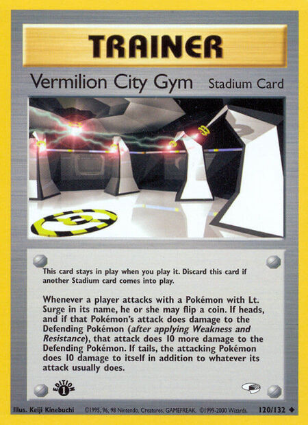 Vermilion City Gym Gym Heroes 120