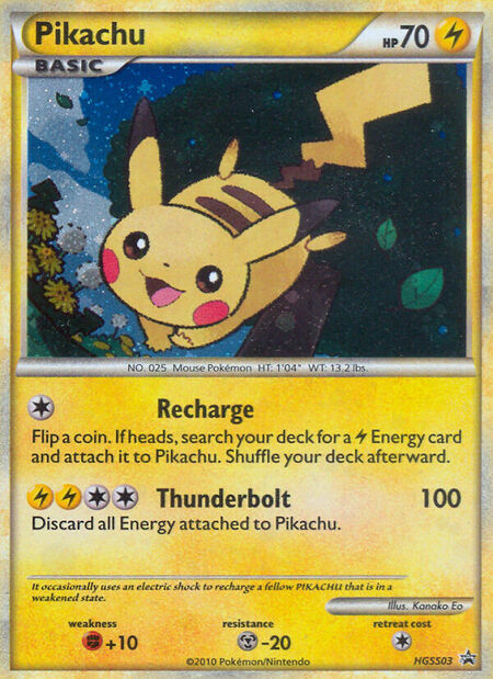 Pikachu HGSSP 3