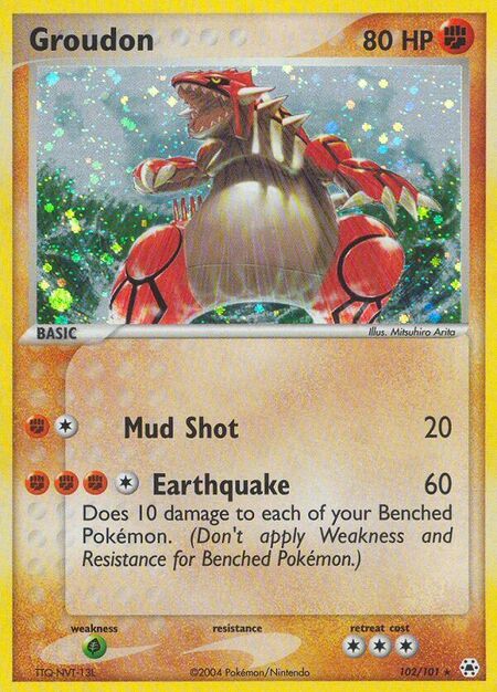 Groudon HL 102