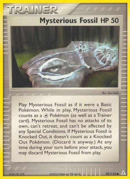 Mysterious Fossil Holon Phantoms 92