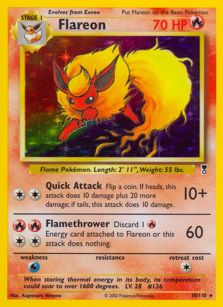 Flareon Legendary Collection 10