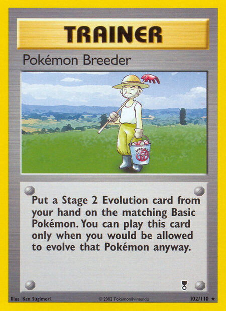Pokémon Breeder Legendary Collection 102