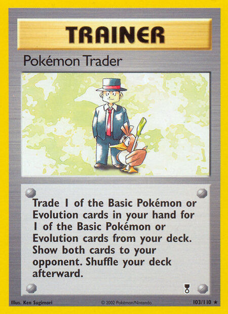 Pokémon Trader Legendary Collection 103
