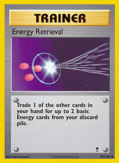 Energy Retrieval Legendary Collection 107