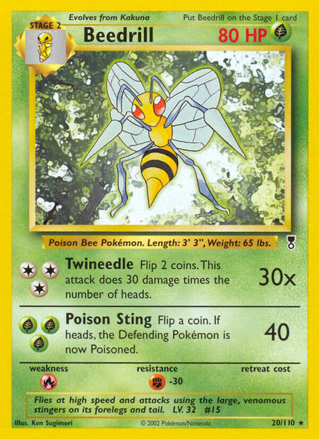 Beedrill Legendary Collection 20