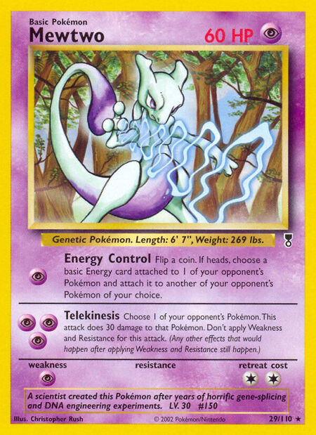 Mewtwo Legendary Collection 29