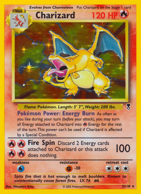 Charizard Legendary Collection 3
