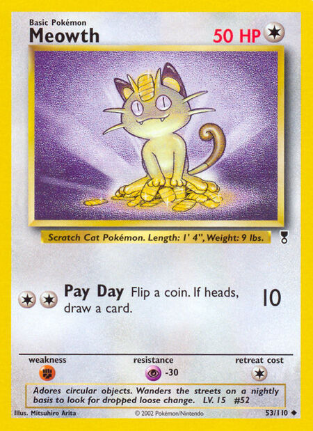 Meowth Legendary Collection 53