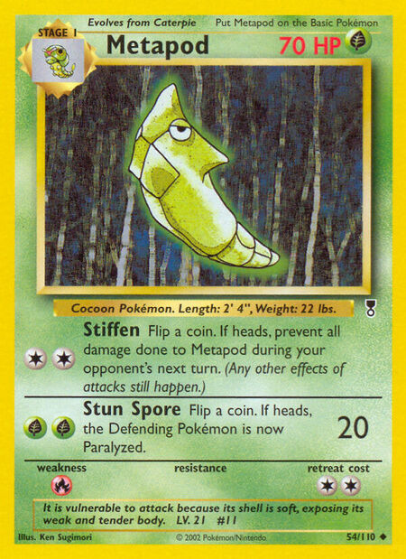 Metapod Legendary Collection 54
