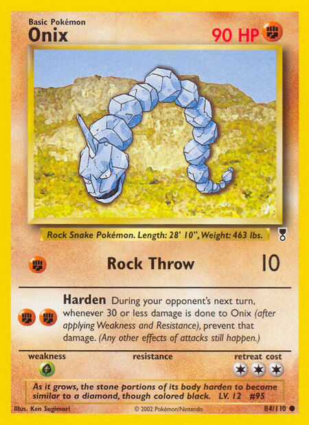 Onix, Battle Styles, TCG Card Database