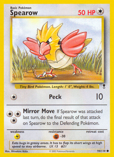 Spearow Legendary Collection 94