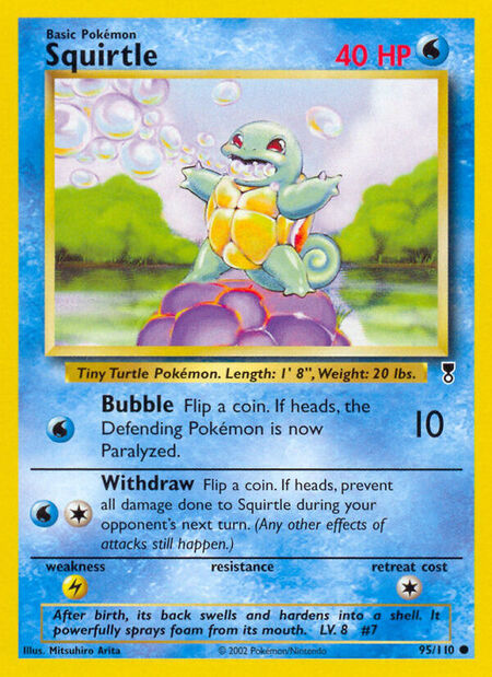Squirtle Legendary Collection 95