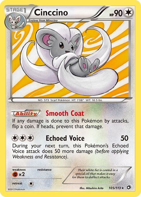 Cinccino Legendary Treasures 105