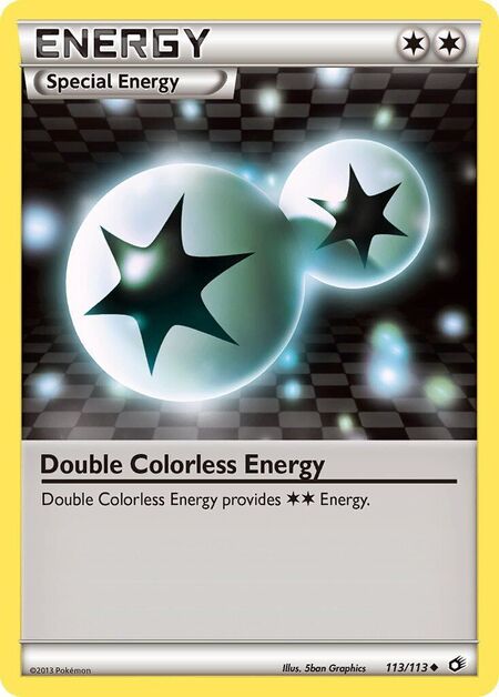 Double Colorless Energy Legendary Treasures 113