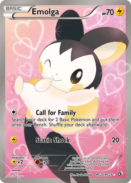 Emolga Legendary Treasures RC23