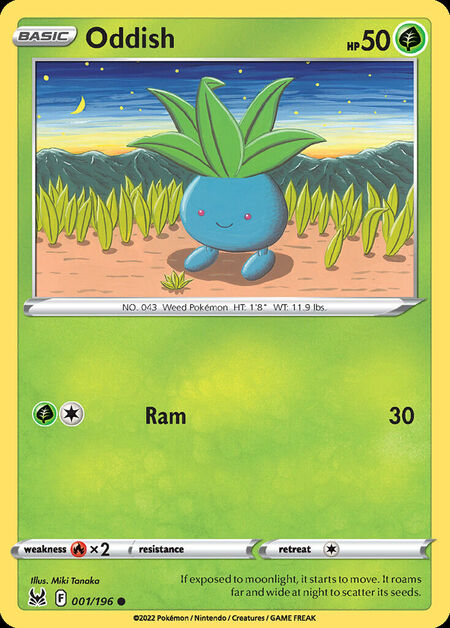 Oddish LOR 1