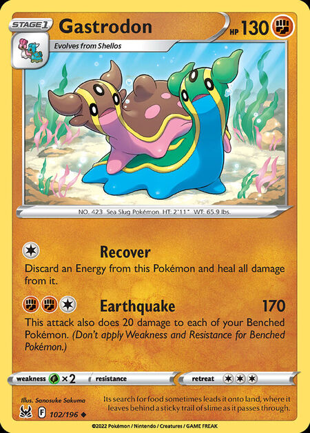 Gastrodon LOR 102