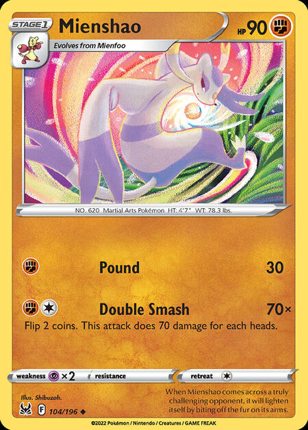 Mienshao LOR 104