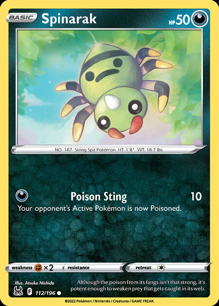 Spinarak LOR 112